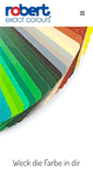 Mobile Screenshot of exact-colours.de